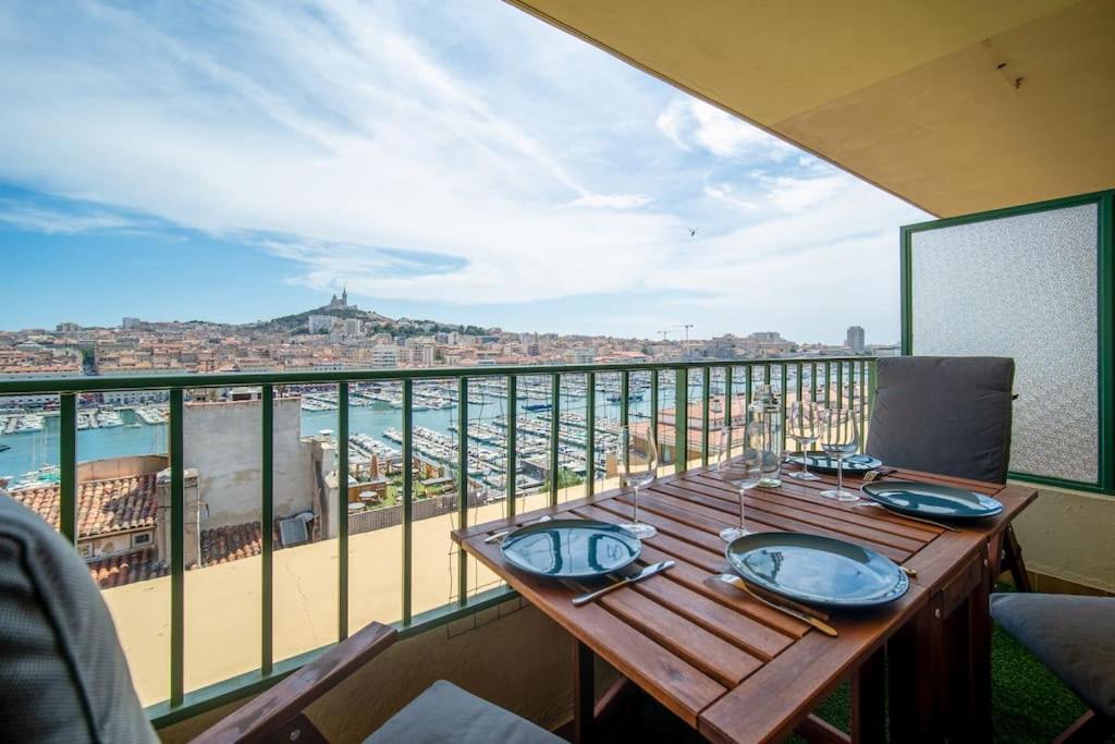 Terrace Apartment Old Port Exceptional View Marseille Eksteriør bilde