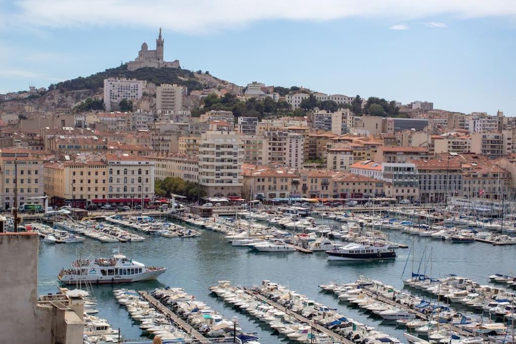 Terrace Apartment Old Port Exceptional View Marseille Eksteriør bilde